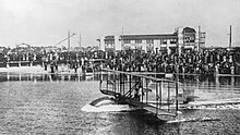 First takeoff run, January 1, 1914.