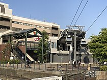 Unga Park Station building connects to Yokohama World Partners (2021)