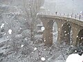 الثلوج في مدينة آريس
