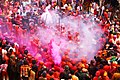Image 36Devotees during Lathmar Holi, by Narender9 (from Wikipedia:Featured pictures/Culture, entertainment, and lifestyle/Religion and mythology)