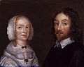 Зображення 5Lady Dorothy Browne and Sir Thomas Browne is an oil on panel painting attributed to the English artist Joan Carlile, and probably completed between 1641 and 1650. The painting depicts English physician Thomas Browne and his wife Dorothy.