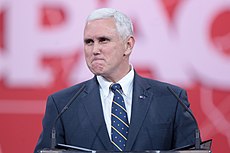 Mike Pence giving a speech