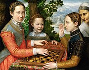 Sofonisba Anguissola The Chess Game (1555) An intellectual game