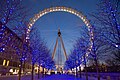 A London Eye éjszaka