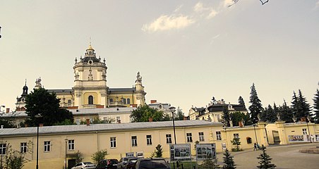 Katedrála sv. Jiří ve městě Lvov