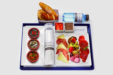 Airline meal, by the Austrian Airlines