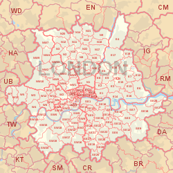 Location of London