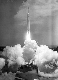 Launch of Ariel 1, April 1962.