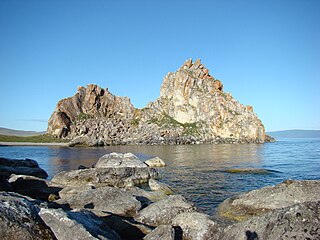 мыс Скала Шаманка на острове Ольхон