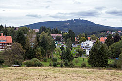 Braunlage with the Wurmberg mountain behind