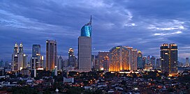 Jakarta, Indonesia: 34.5 million people (urban area)