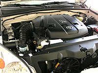 4.0 litre V6 engine in a Third Generation Toyota Prado