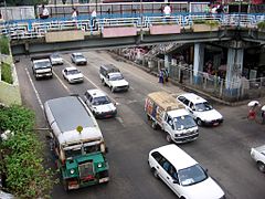 Rangun egy főútja