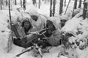 Фінські кулеметники під час радянсько-фінської війни.