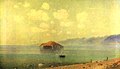 دریاچهٔ سوان هنگام طلوع اثر گوروگ باشینجاقیان (۱۸۹۴، موزهٔ هنر شرقی، مسکو)