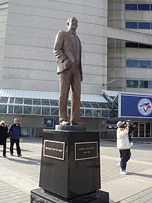 Statue of Ted Rogers
