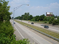 Photograph of the freeway