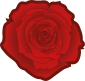 Red rose 02.svg