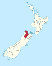 Tasman District in New Zealand
