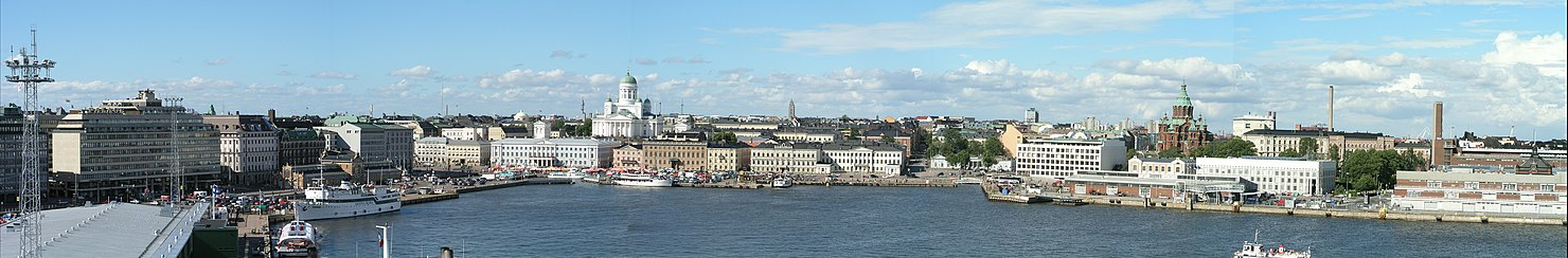 вид на місто Гельсінкі, Фінляндія
