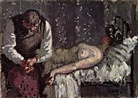 Уолтер Сикерт. Убийствo в Кэмден-Тауне (Что нам делать, чтобы расплатиться с арендной платой?), 1908