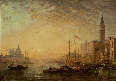 The Grand Canal in Venice (1890-1900) (São Paulo Museum of Art).