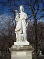 Statue of Anne of Brittany in the Reines de France et Femmes illustres series, Jardin du Luxembourg, Paris.