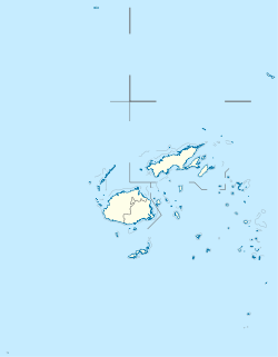 Location of the Koro Sea