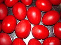 最も基本的な、赤一色に染めた復活祭の卵（ギリシャ）