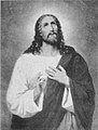 Herzloser Jesus nach einer Annonce von 1910