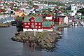 Tinganes i Tórshavnpå Færøyane