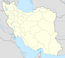 Анаром. Карта розташування: Іран