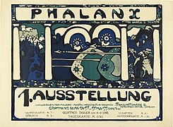 Phalanx, lithographie (1901)