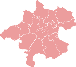 Gornja Austrija s općinama