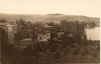 Das Pilgerhospiz nach Nordwesten, vor 1937