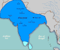 The Maurya Empire at its largest extent under Ashoka the Great.