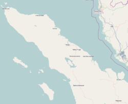 Tapaktuan is located in Northern Sumatra