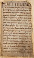 Image 57The first page of Beowulf (from Medieval literature)
