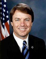 Поранешен сенатор Џон Едвардс од Северна Каролина (се повлекол на 30 јануари 2008)