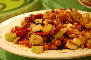 دجاج كونغ باو، أحد أشهر أطباق مطبخ سيتشوان