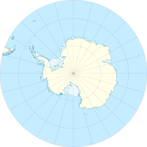 Моусон-Пік. Карта розташування: Південний океан
