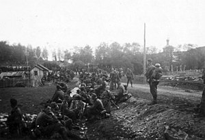 Німецькі гірські стрільці у н.п. Колттакенгяс. Операція «Реннтір». 22 червня 1941 року