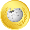 Medaile mistra Wikipedie (za více než 50 000 editací) (od 28. 11. 2014)