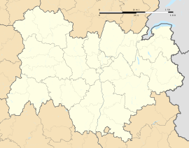 Izieu is located in Auvergne-Rhône-Alpes