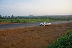 Highway from Monrovia to Gbarnga