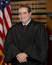 Portrait o Antonin Scalia, Associate Juistice, U.S. Supreme Coort