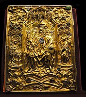 Imperial Bible, or Vienna Coronation Gospels from Wien (Austria), c 1500.