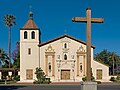 The Santa Clara University's Mission Church is at the heart of Santa Clara University's historic campus Santa Clara, California, US.