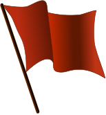 社会主義のシンボル「赤旗」