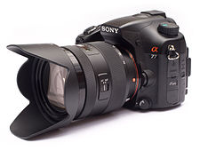 Sony α77, flagship APS-C camera